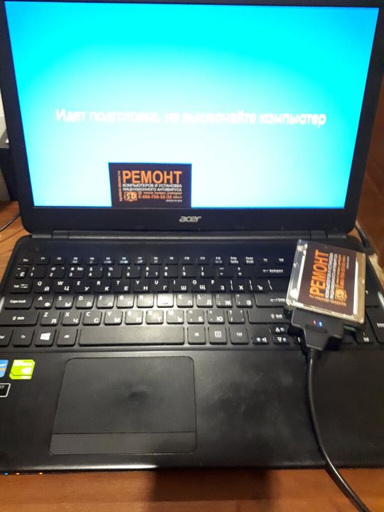 Установка Windows на ноутбук Acer